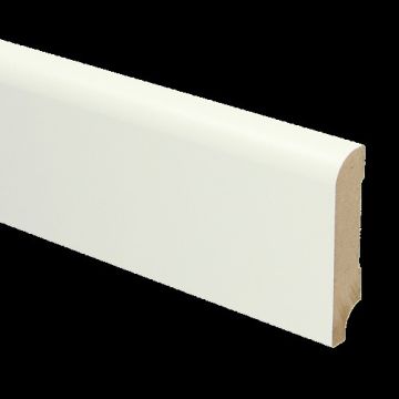 Plint Koloniaal MDF Voorgelakt Wit Ral 9010 70 x 15 mm 240 cm