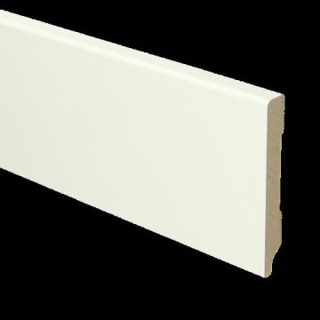 Plint Koloniaal MDF Voorgelakt Wit Ral 9010 90 x 15 mm 240 cm